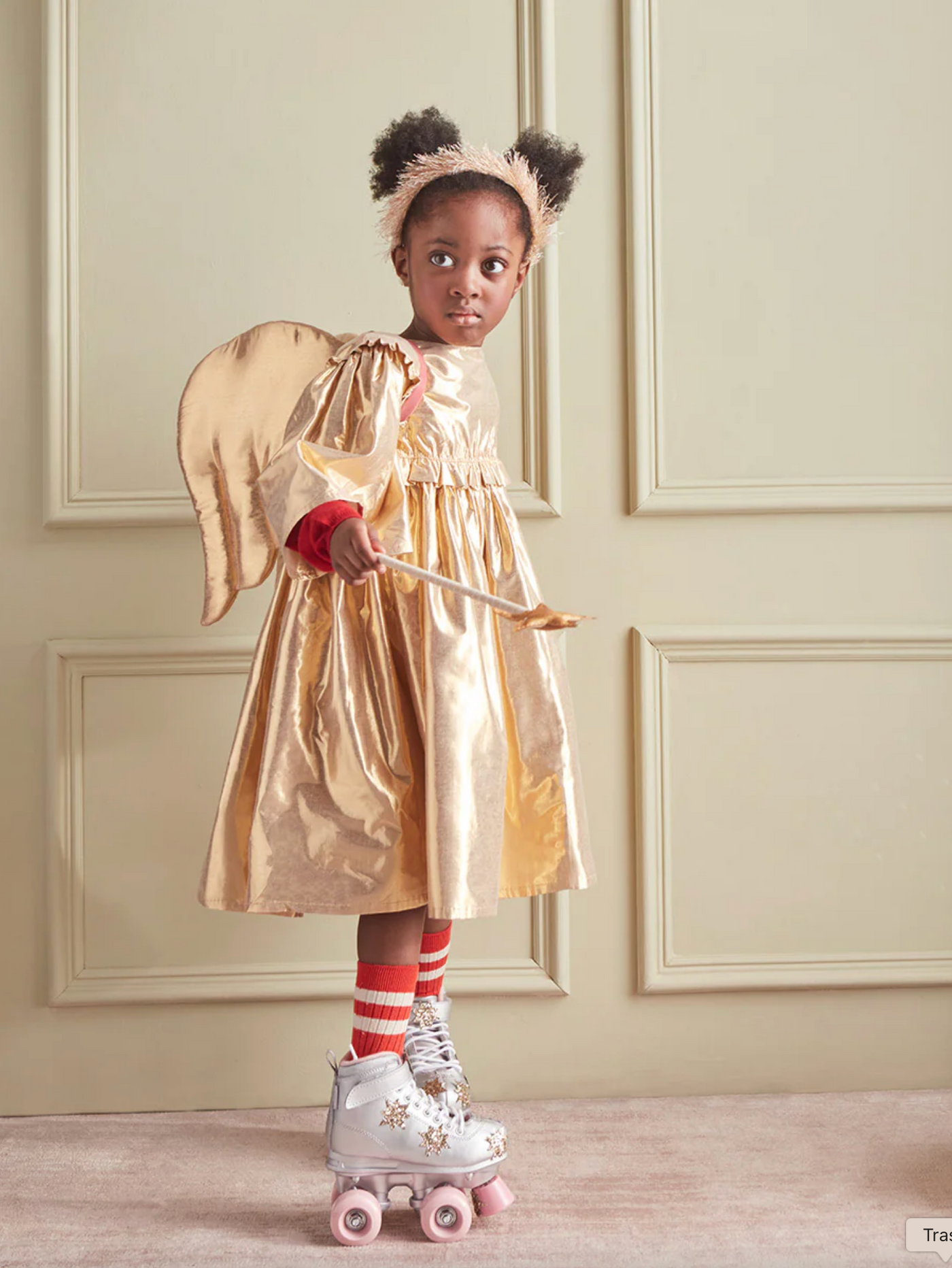 Gold Angel Dress - The Cross Decor & Design