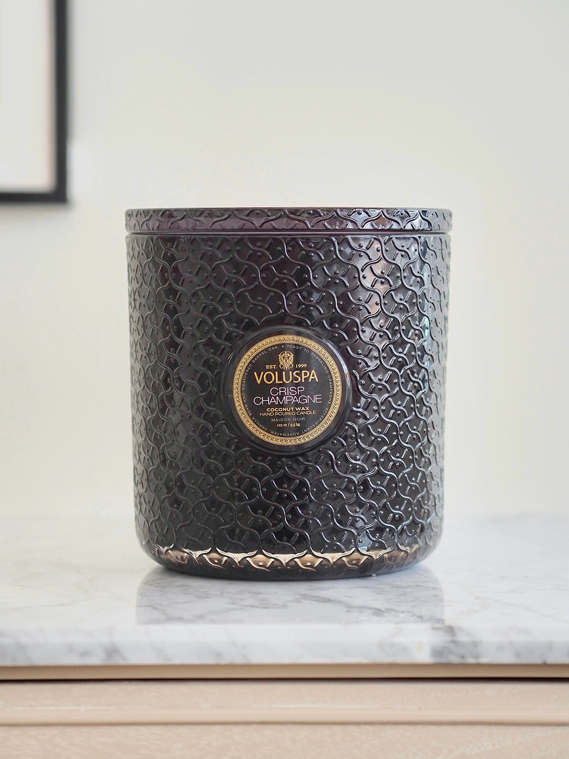 Crisp Champagne 5 Wick Hearth Candle