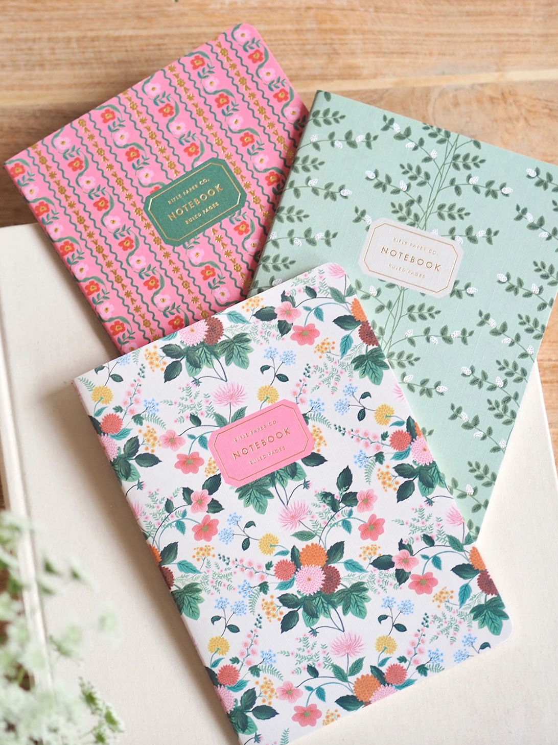 Dahlia Notebook Set of 3 - The Cross Decor & Design