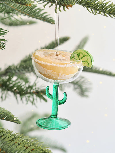 Cactus Margarita Ornament
