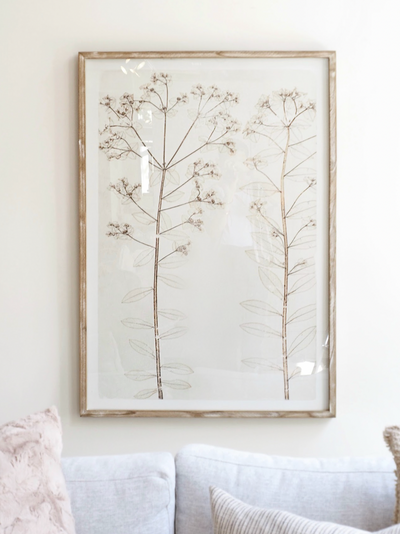 Framed Wildflowers Art Print | 27.5"x39" - The Cross Decor & Design