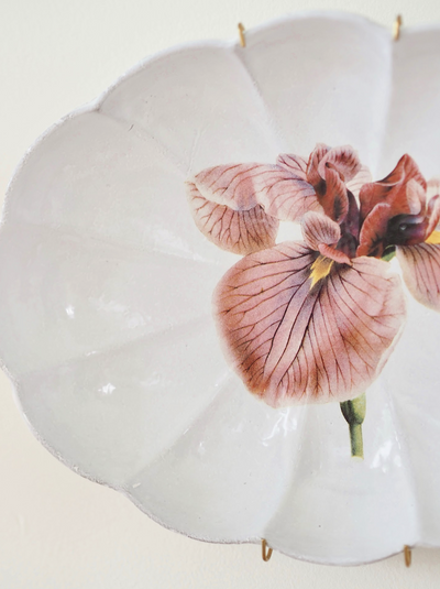 Iris John Derian Platter - The Cross Decor & Design