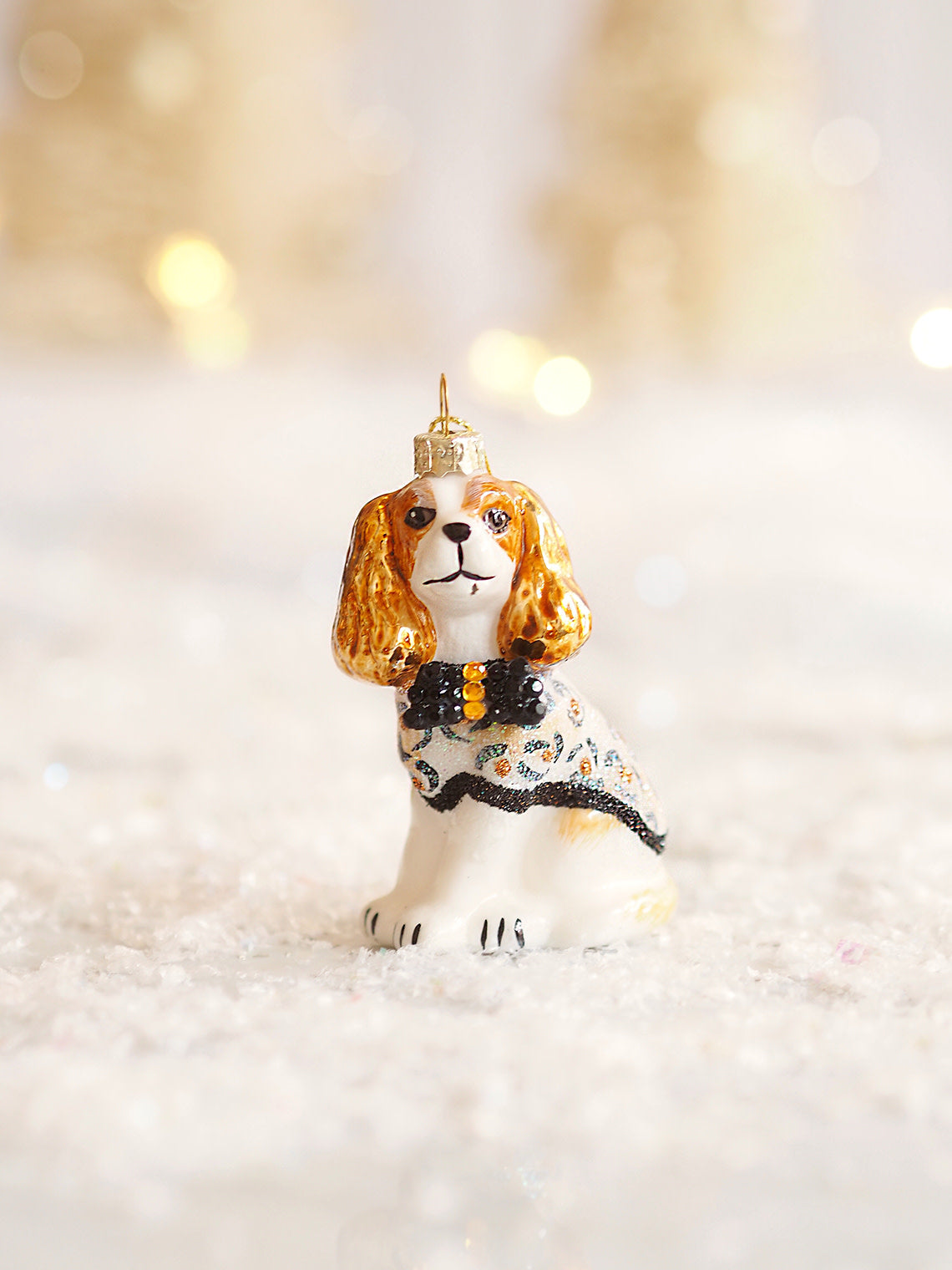 Sophisticated Spaniel Ornament