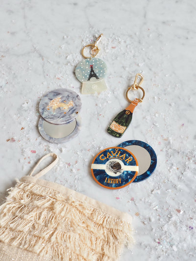 Snow Globe Bag Charm