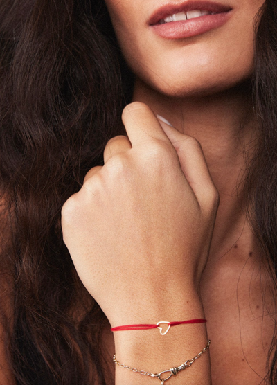 Hold Onto Me Heart Cord Bracelet - The Cross Decor & Design