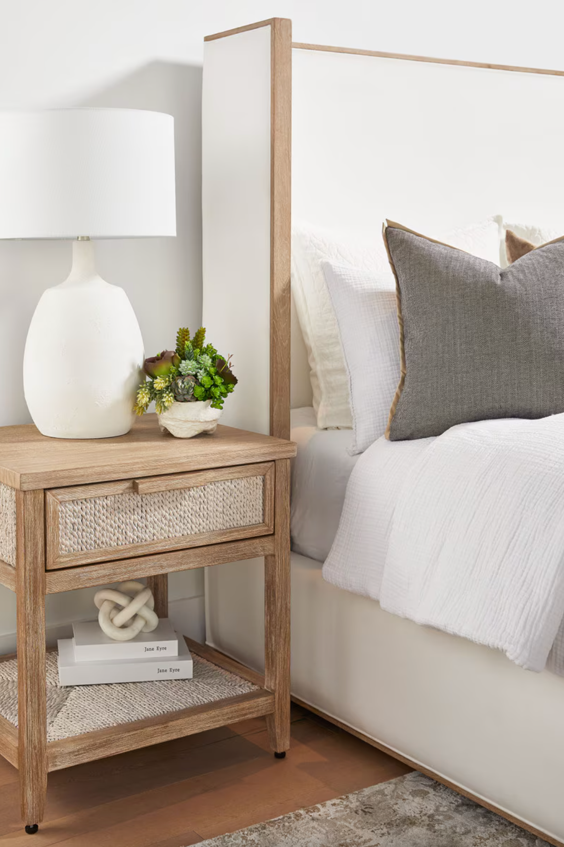 Marella One Drawer Nightstand - The Cross Decor & Design