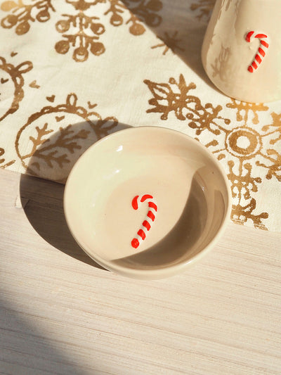 Candy Cane Pinch Bowl