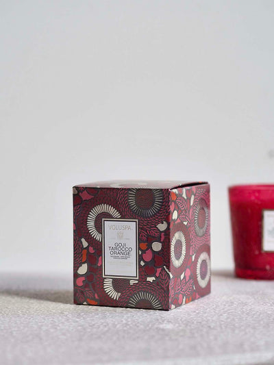 Goji Tarocco Classic Boxed Candle
