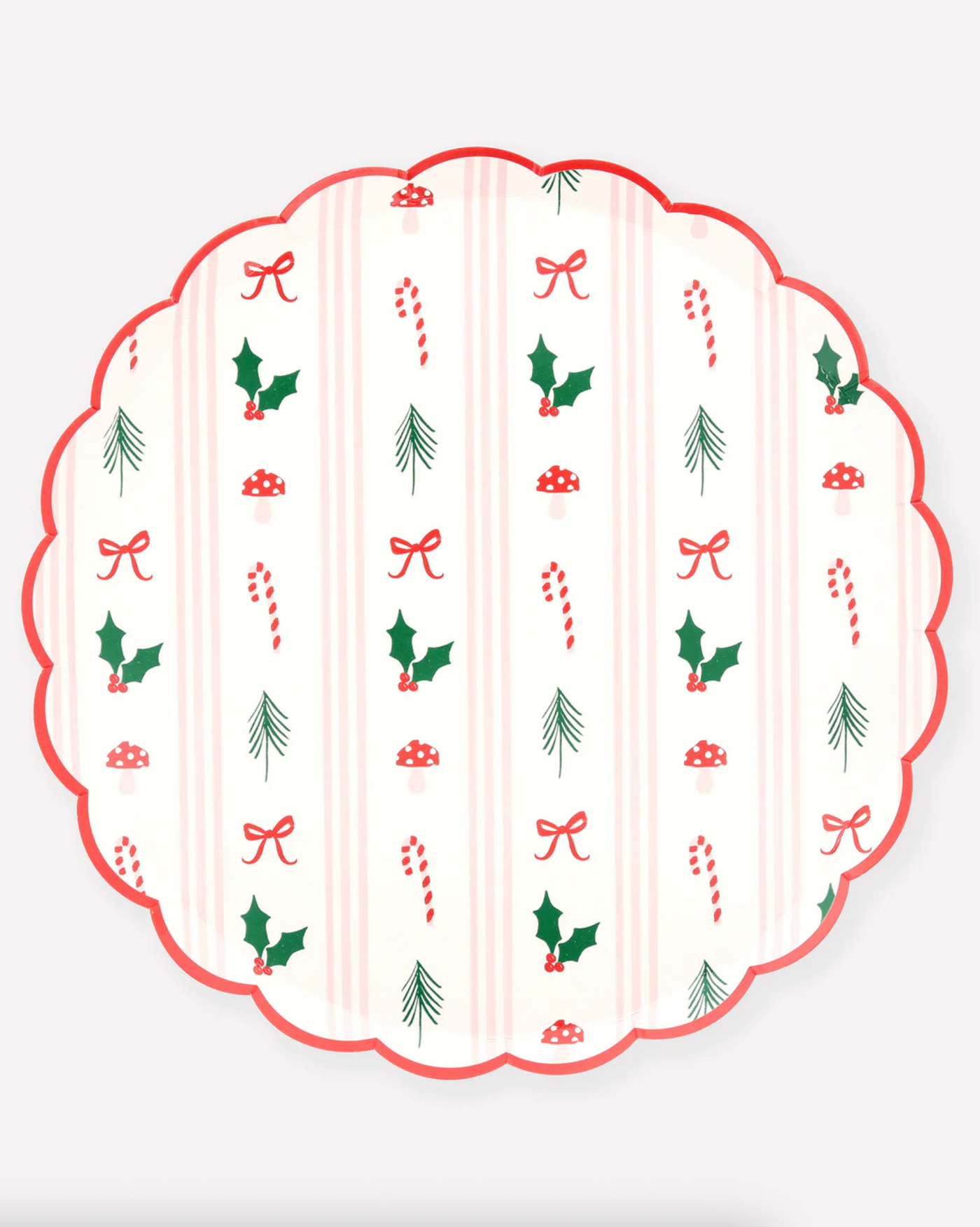 Festive Icon Stripes Side Plates