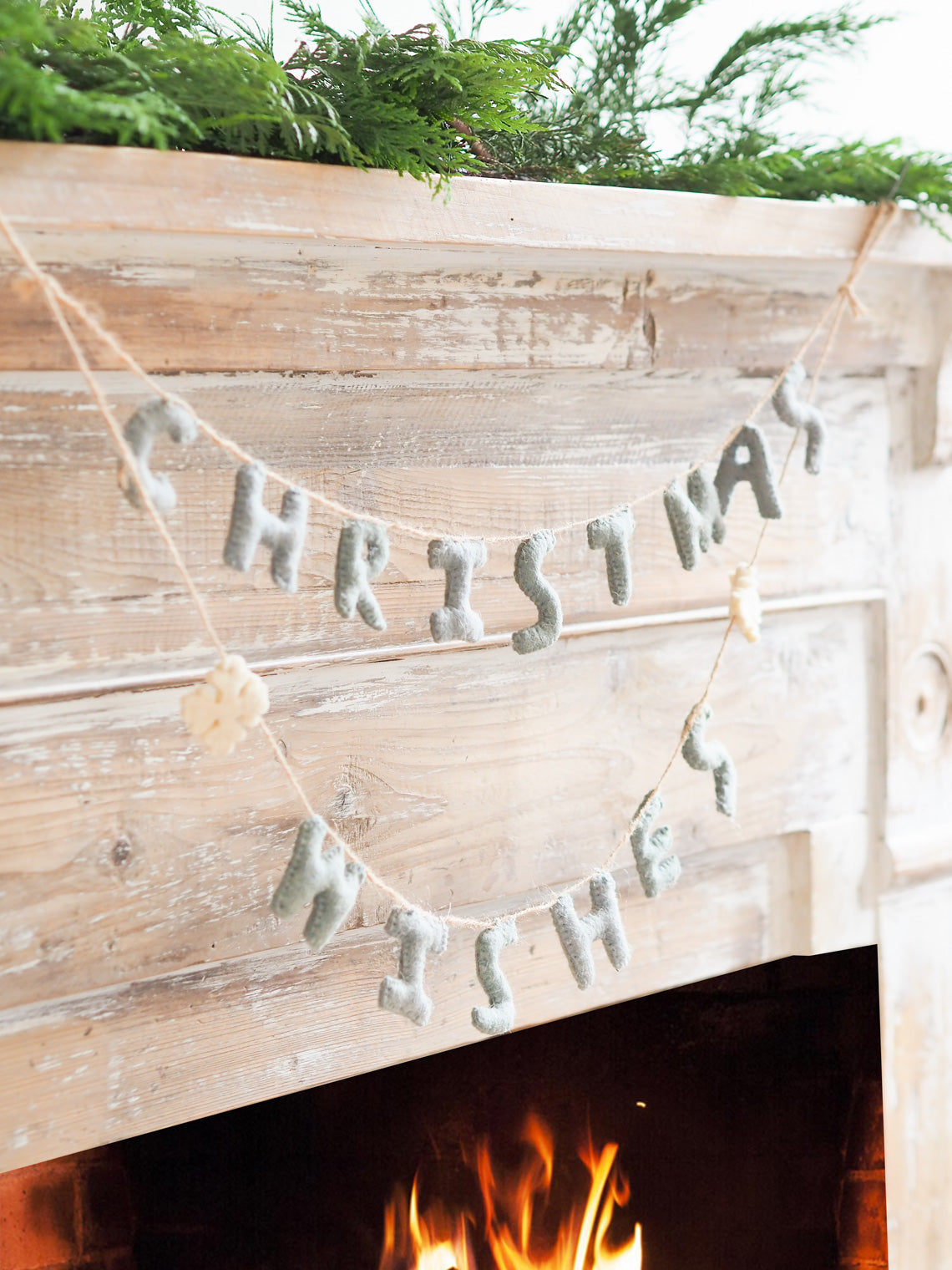 Christmas Wishes Garland - The Cross Decor & Design