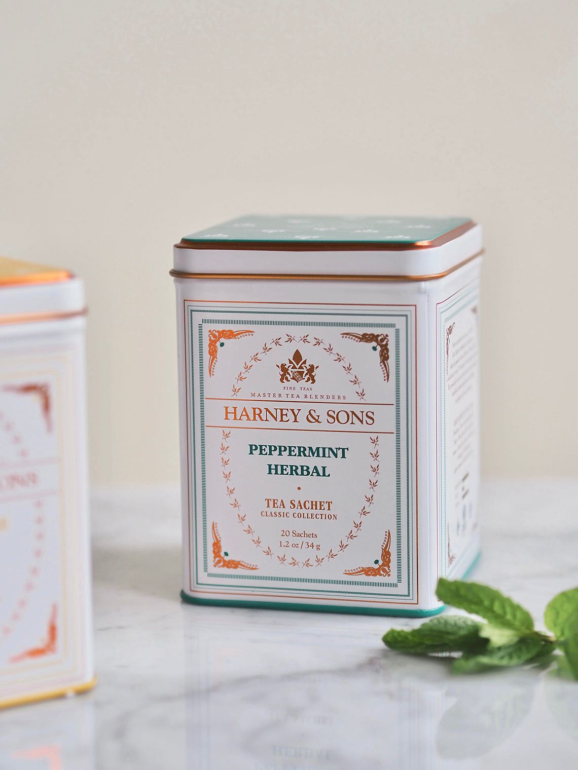 Peppermint Herbal Tea Tin - The Cross Decor & Design