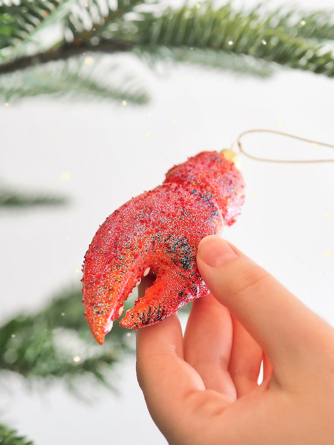 Lobster Claw Ornament