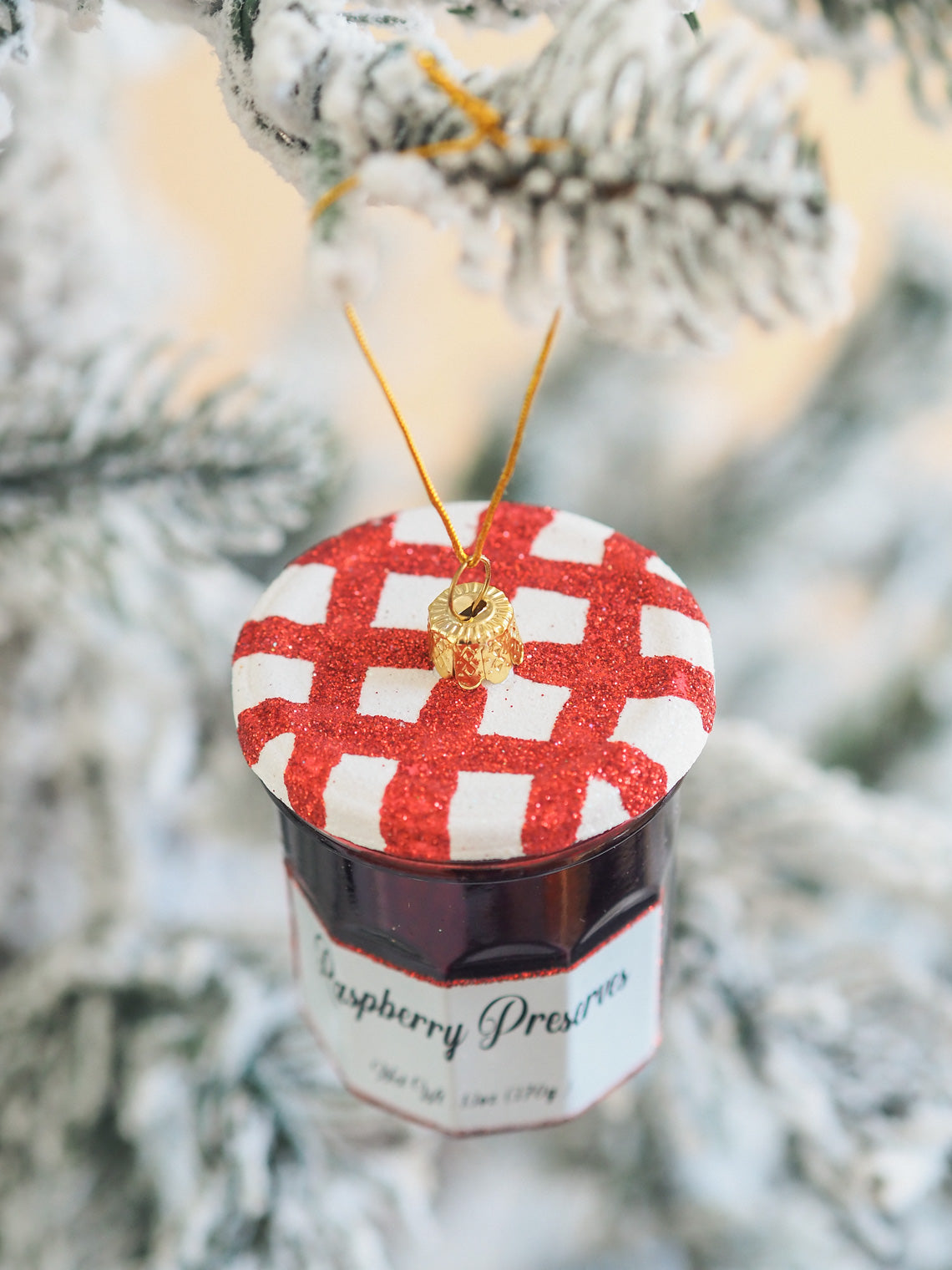 Raspberry Jam Ornament