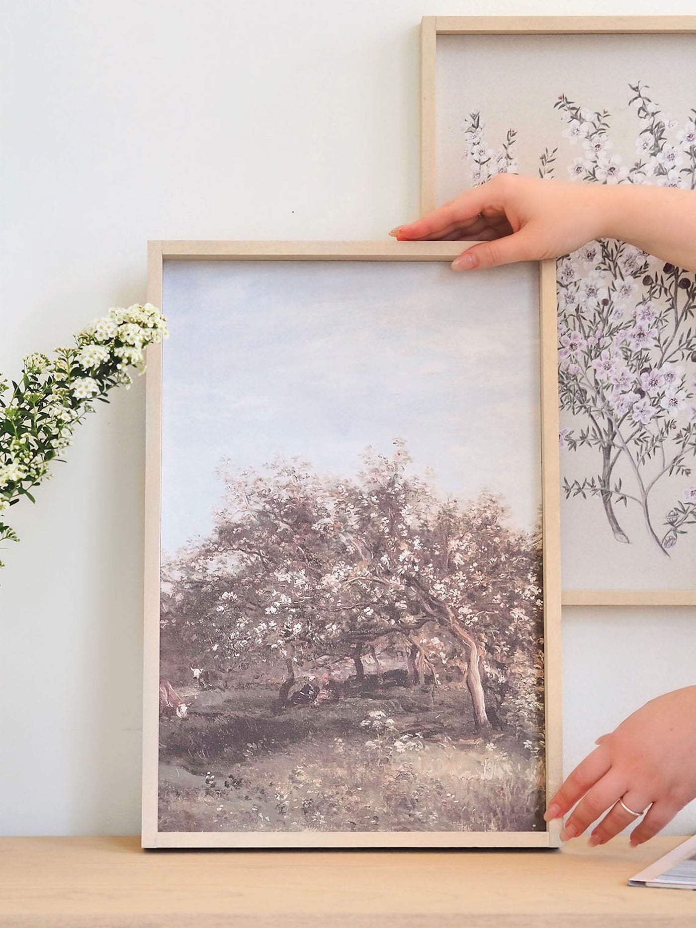 Apple Orchard Framed Print 19x13" - The Cross Decor & Design