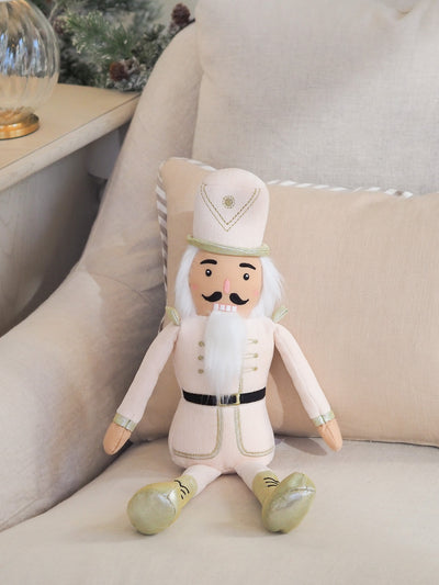 Cream & Gold Nutcracker