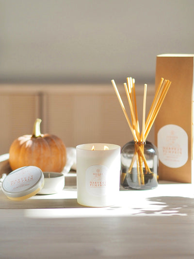 Harvest Pumpkin 2 Wick Candle