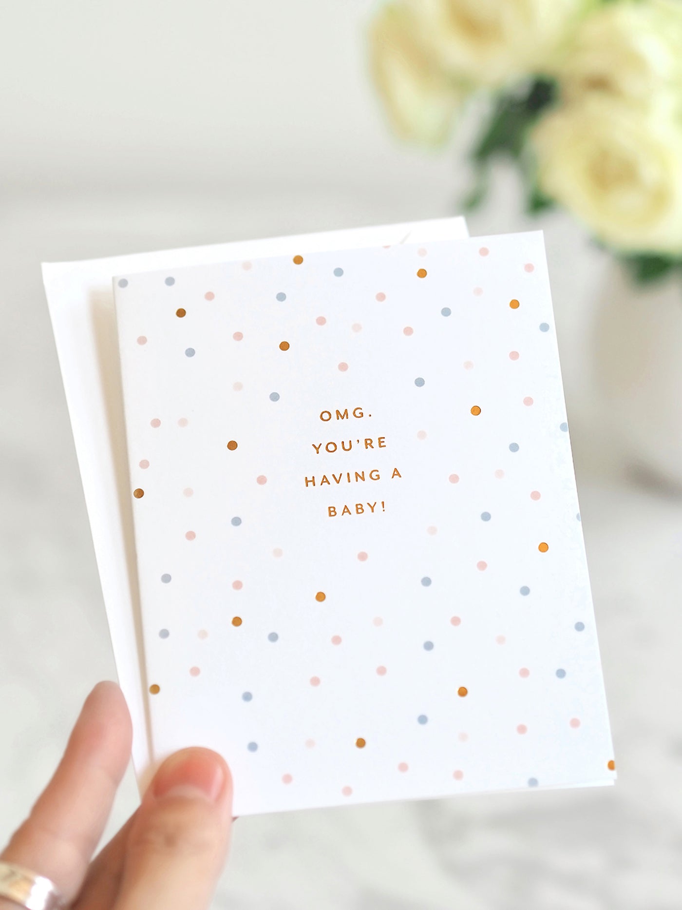 OMG You're Having A Baby Card - The Cross Decor & Design