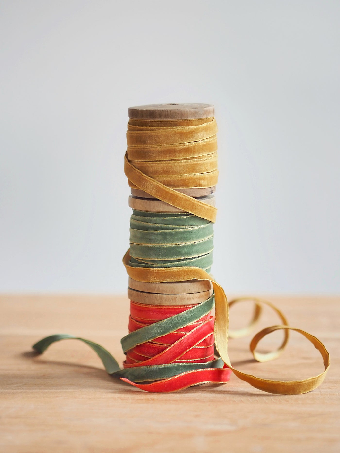 Velvet Trim Ribbons 10Y