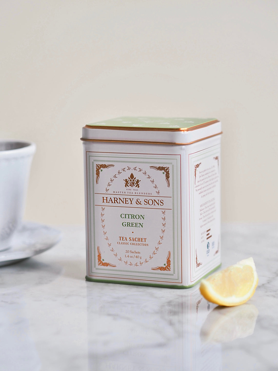Citron Green Tea Tin - The Cross Decor & Design