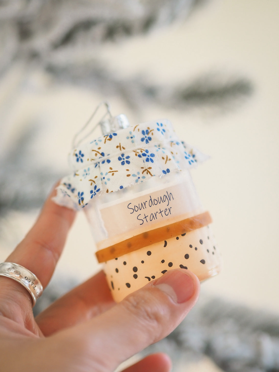 Sourdough Starter Ornament