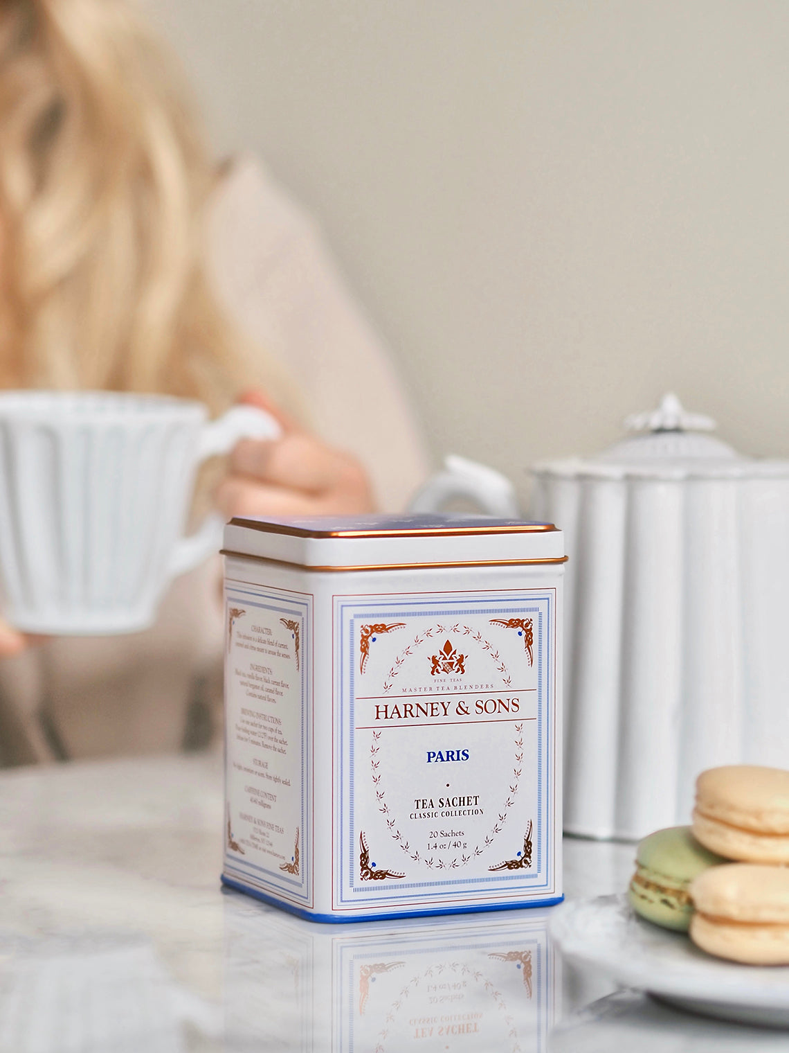 Paris Tea Tin - The Cross Decor & Design