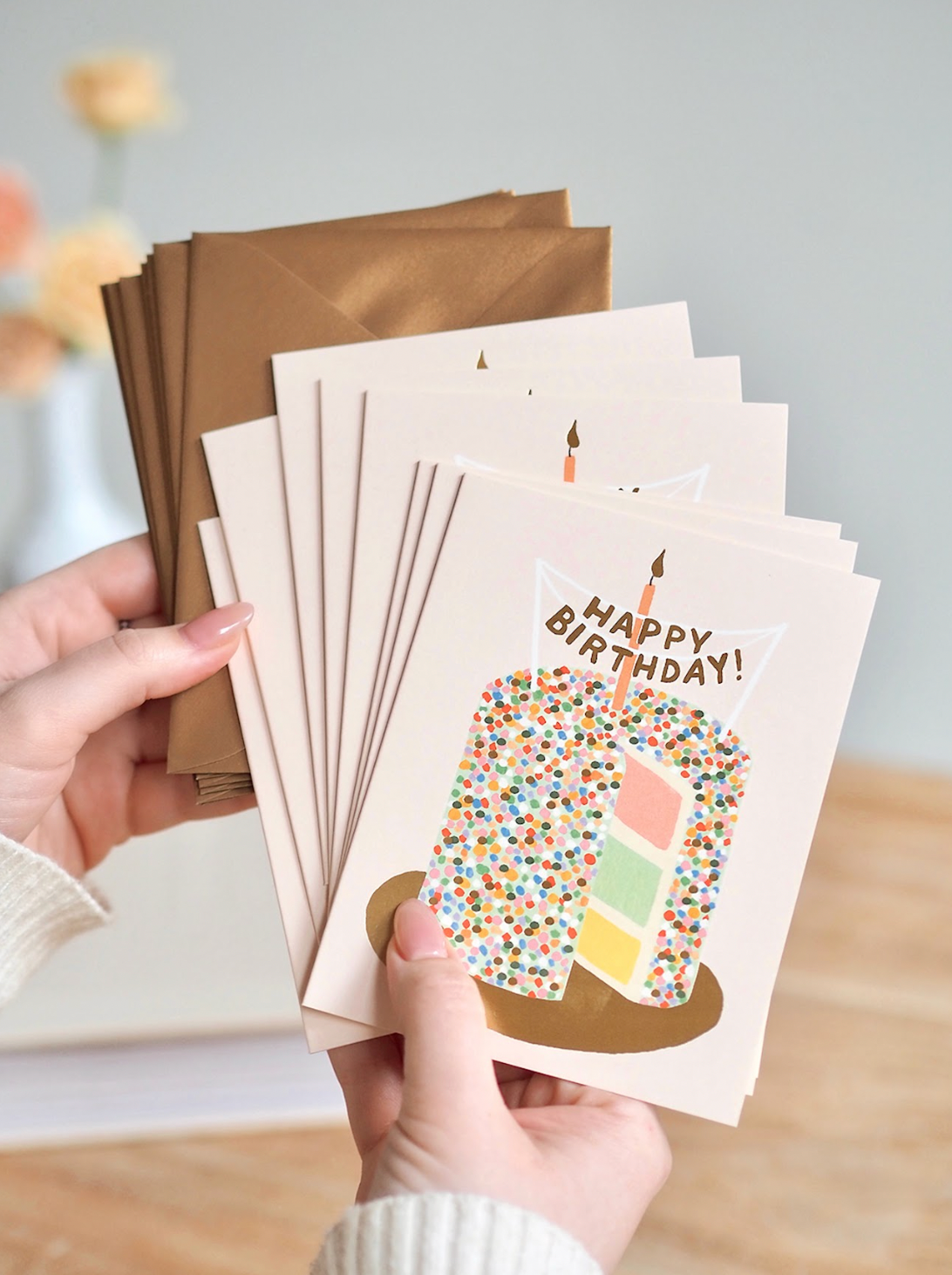 Layer Cake Birthday Card Boxed Set - The Cross Decor & Design