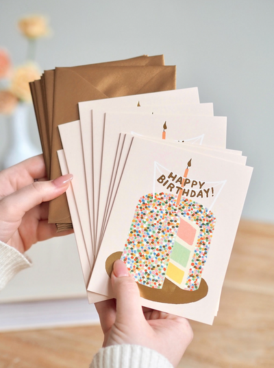 Layer Cake Birthday Card Boxed Set - The Cross Decor & Design