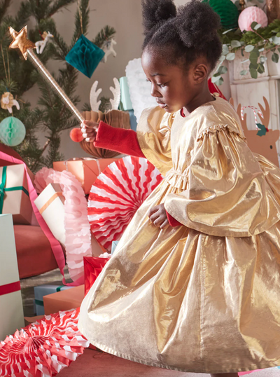 Gold Angel Dress - The Cross Decor & Design