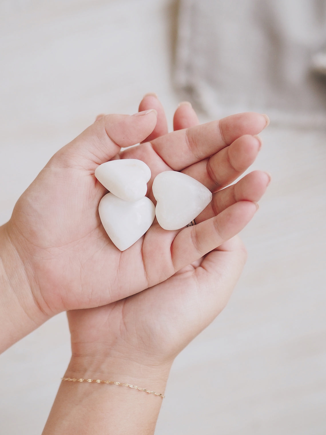 Petite Marble Heart - The Cross Decor & Design