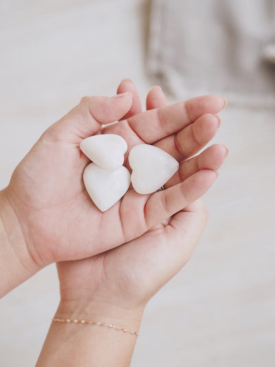 Petite Marble Heart - The Cross Decor & Design