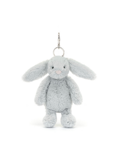 Jellycat Silver Bunny Bag Charm