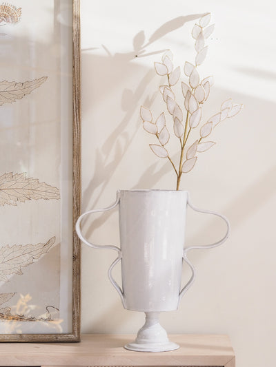 White Leaf Stem - The Cross Decor & Design