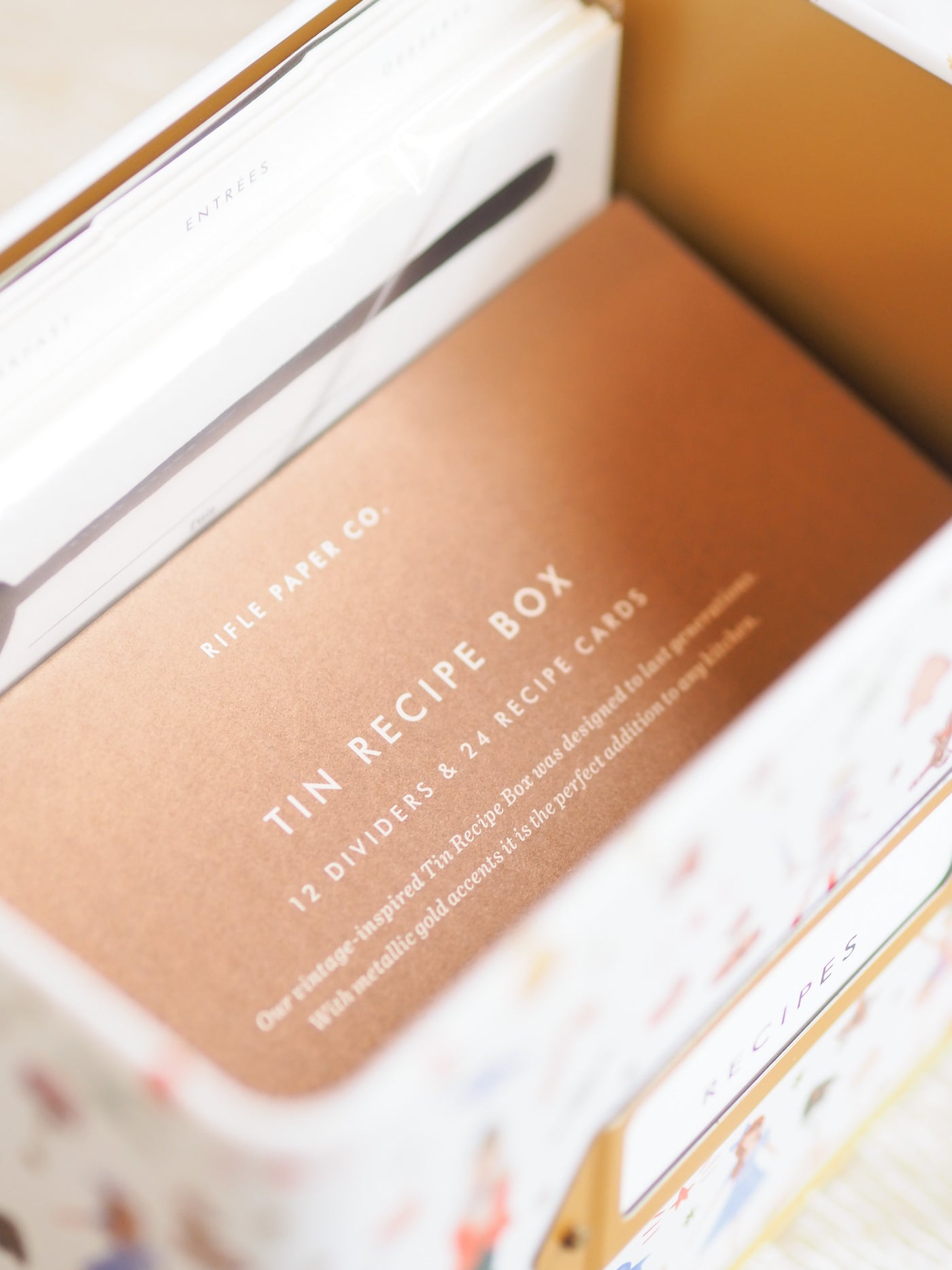 Nutcracker Recipe Tin