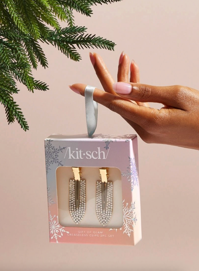 Holiday Gift of Glam Creaseless Clips Set