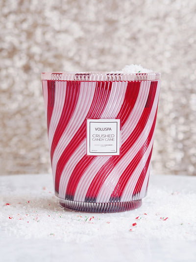 Crushed Candy Cane 5 Wick Hearth Candle