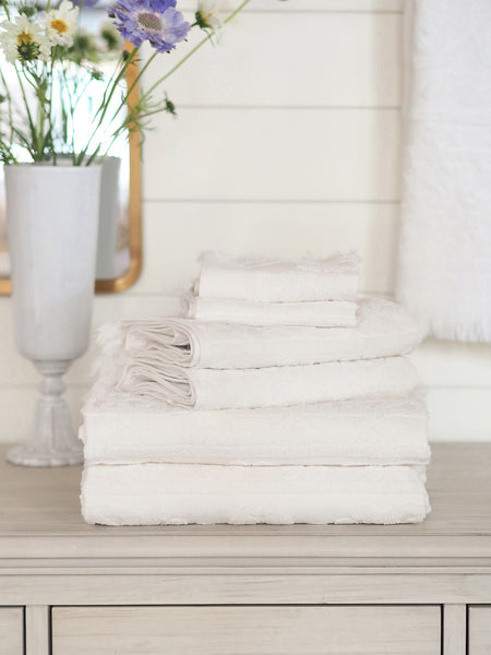 Ubud White Towels | The Cross Decor & Design