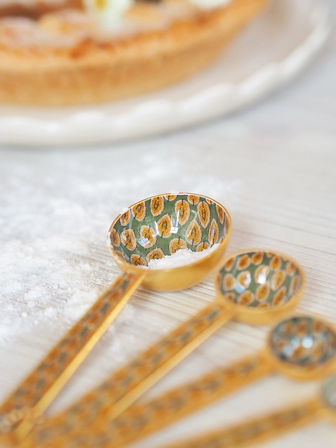 Olive Grove Measuring Spoons Set - The Cross Decor & Design