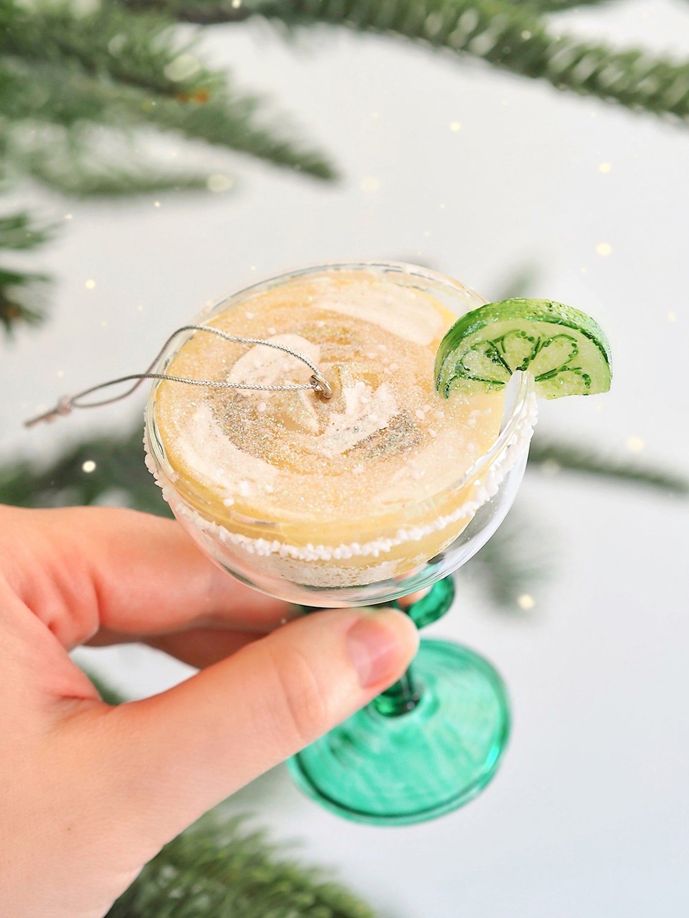 Cactus Margarita Ornament