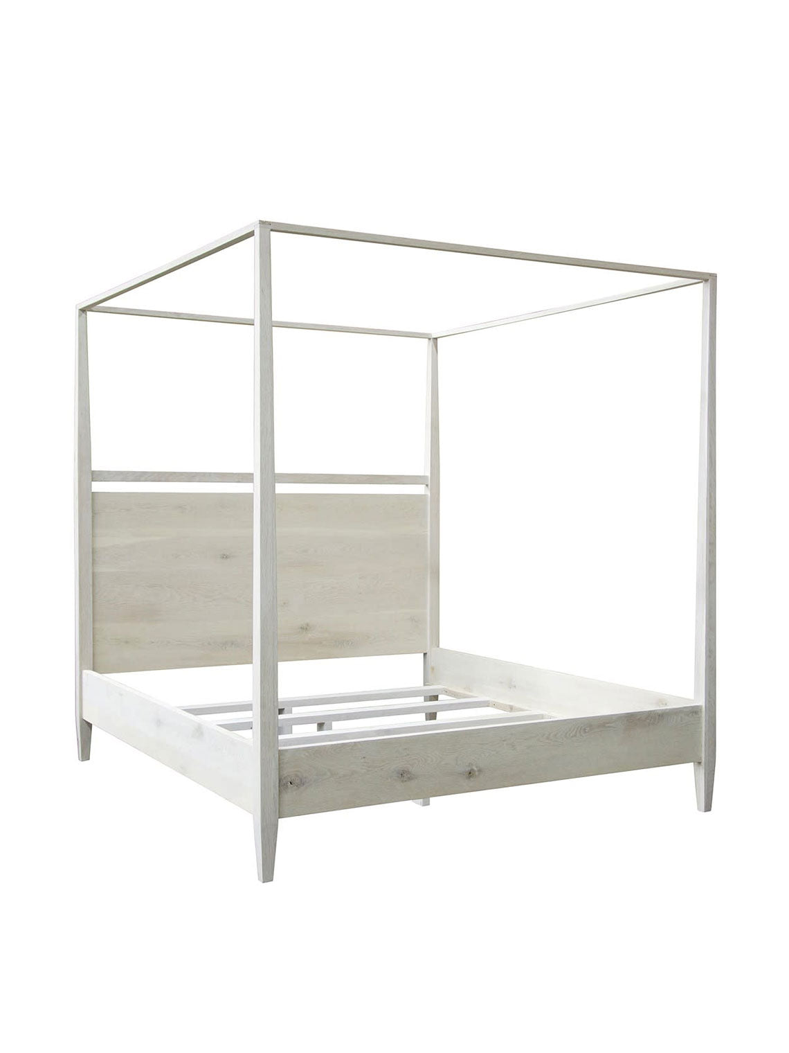 Isla White Washed Bed - The Cross Decor & Design