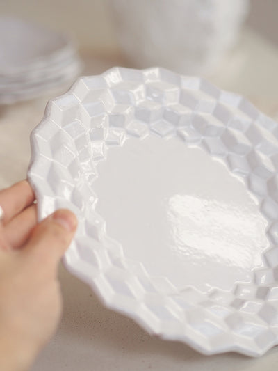 Cube Soup Plate - The Cross Decor & Design