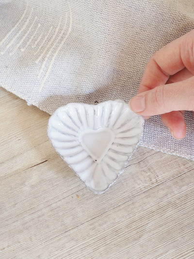 Peggy Micro Heart Dish - The Cross Decor & Design