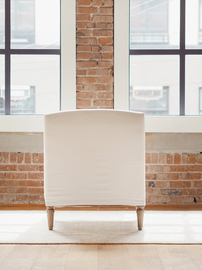 Louis Cannes Bergere Whispy White Chair - The Cross Decor & Design