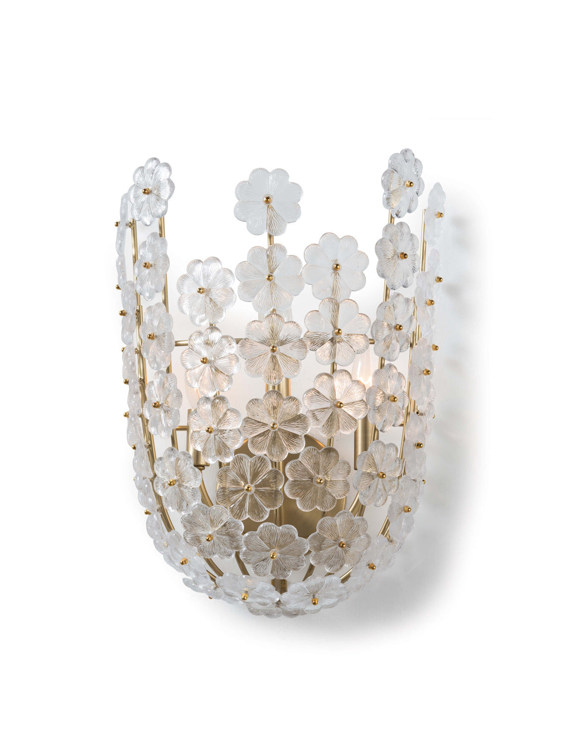 Charlotte Floral Sconce - The Cross Decor & Design