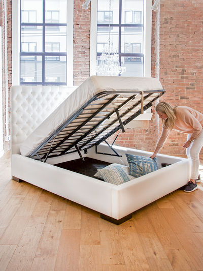Stephanie Storage Bed - The Cross Decor & Design