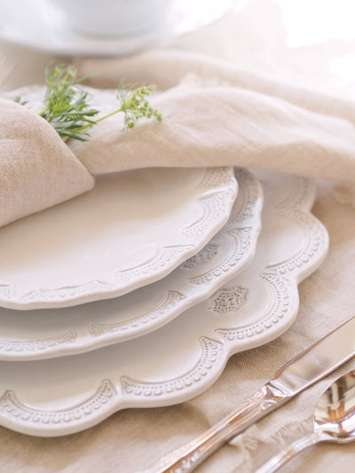 Incanto Lace Dishware Collection - The Cross Decor & Design