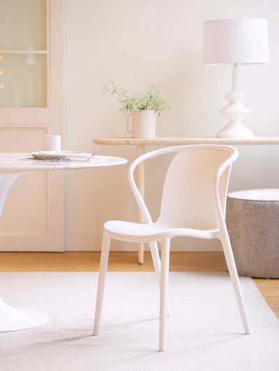 Bilson White Dining Chair - The Cross Decor & Design