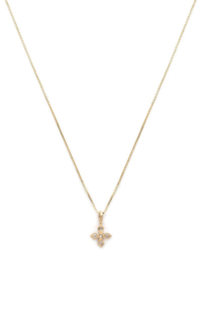 Lirio Necklace | 14K Gold - The Cross Decor & Design