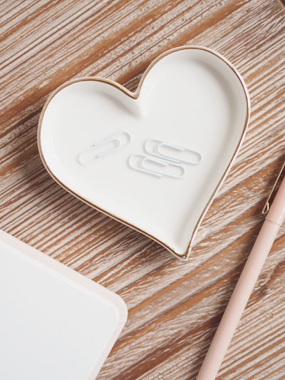 Precious Heart Trinket Tray - The Cross Decor & Design