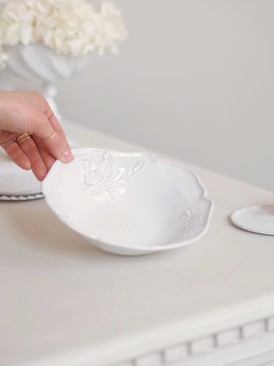 Fleurs Soup Plate | Small - The Cross Decor & Design
