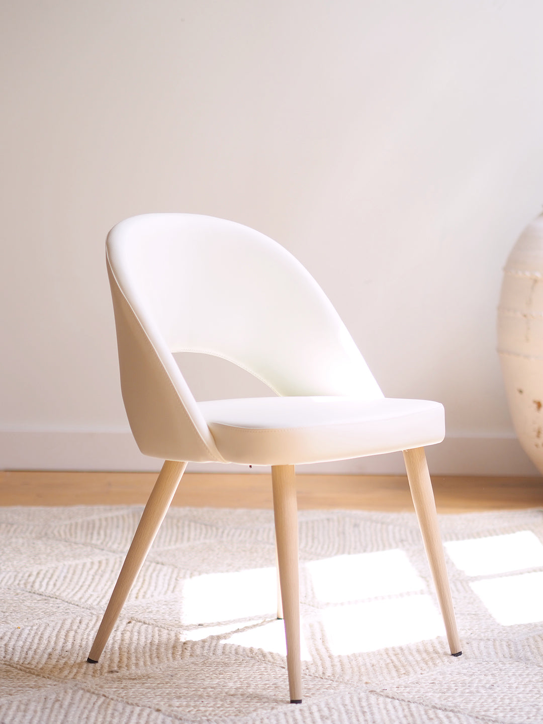 Giselle Ivory Dining Chair - The Cross Decor & Design